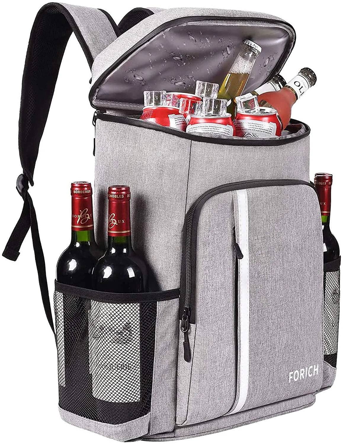 Lightweight Leakproof Backpack Cooler – Insulated Waterproof Cooler Bag for Men & Women – Perfect for Lunch, Picnics, Camping & Hiking – Holds 30 Cans