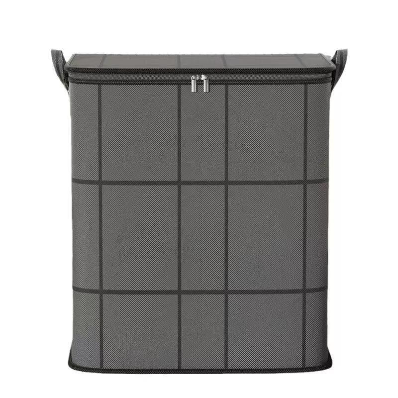 1Pc, Extra Large Fabric Storage Bags - Foldable Multi-Purpose Organizers for Home & Closet | Reusable Space-Saving Solutions Laundry Collapsible Basket Easy Storage
